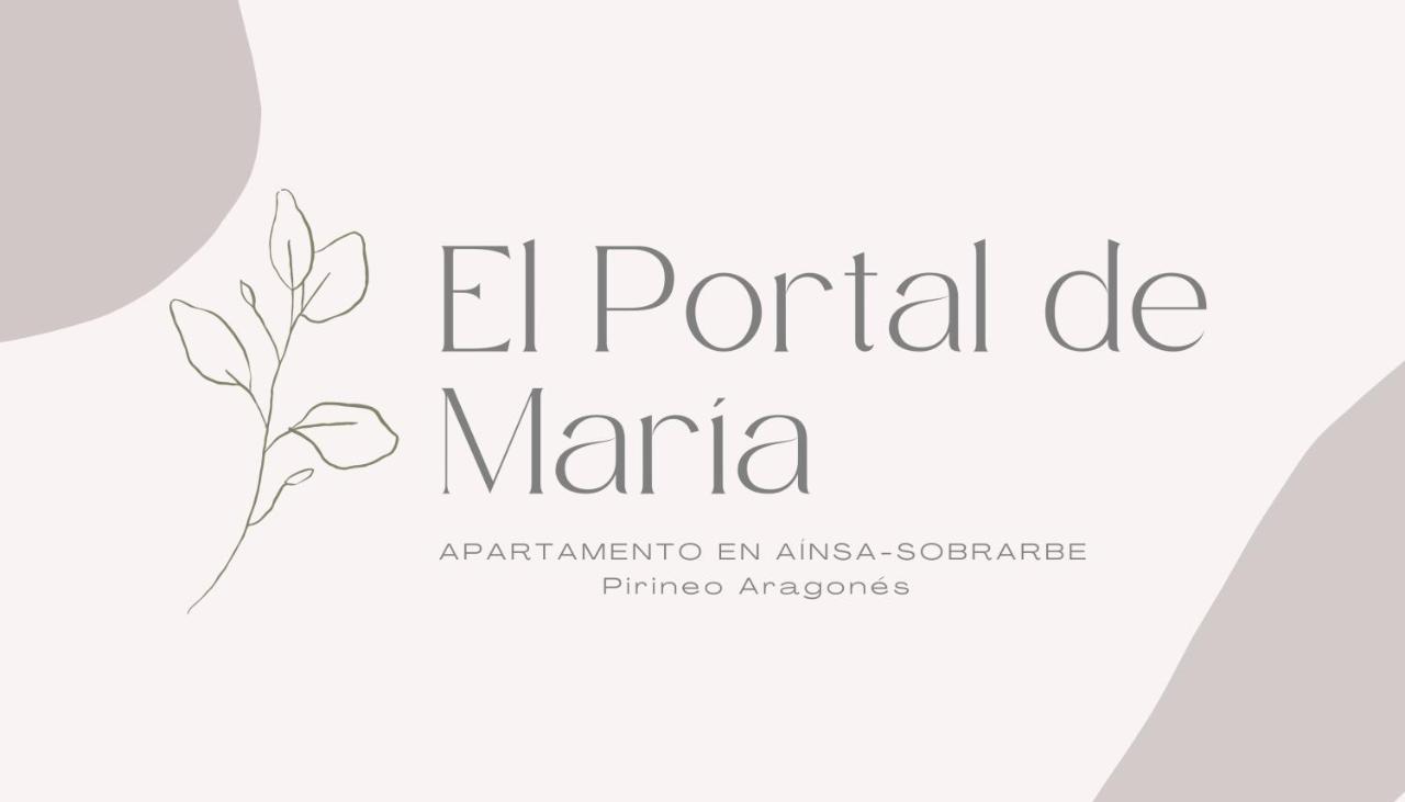 Appartement El Portal De Maria à Aínsa-Sobrarbe Extérieur photo